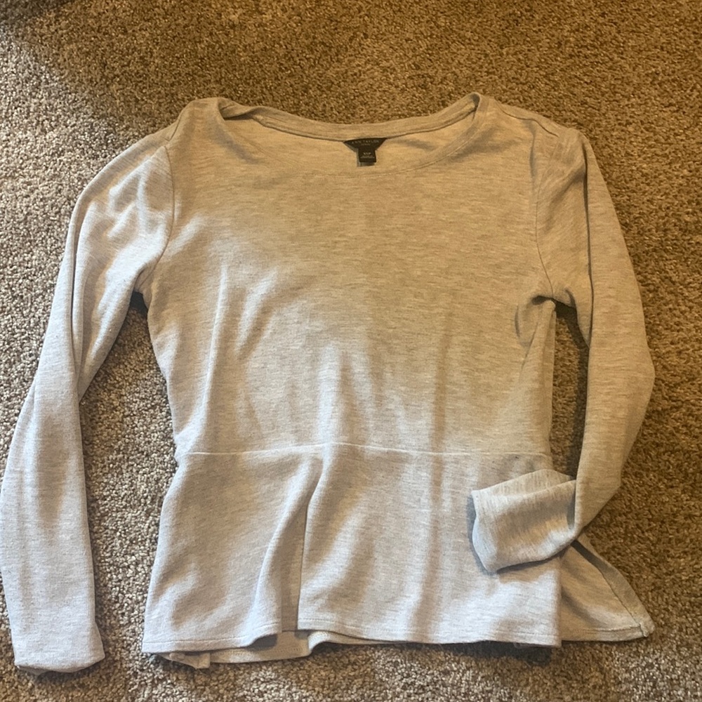 Gray long sleeve